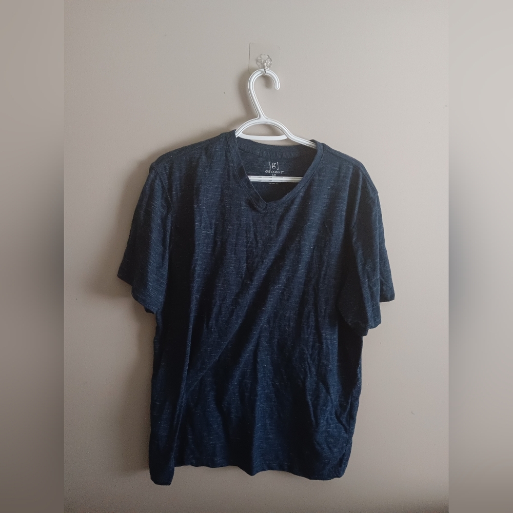 Navy Blue Size Lg George T-shirt